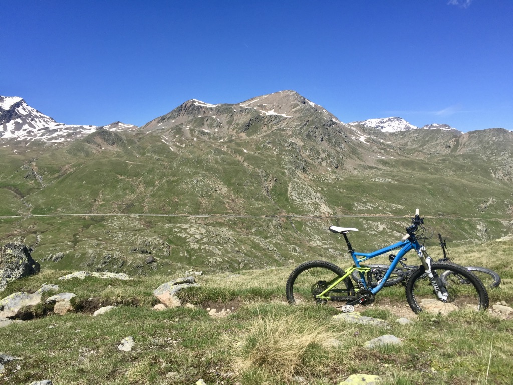 Unser kleiner Abstecher in Richtung des Punto San Matteo. Zum Glück haben wir es uns nochmal anders überlegt und sind wieder zurück auf die reguläre Route.